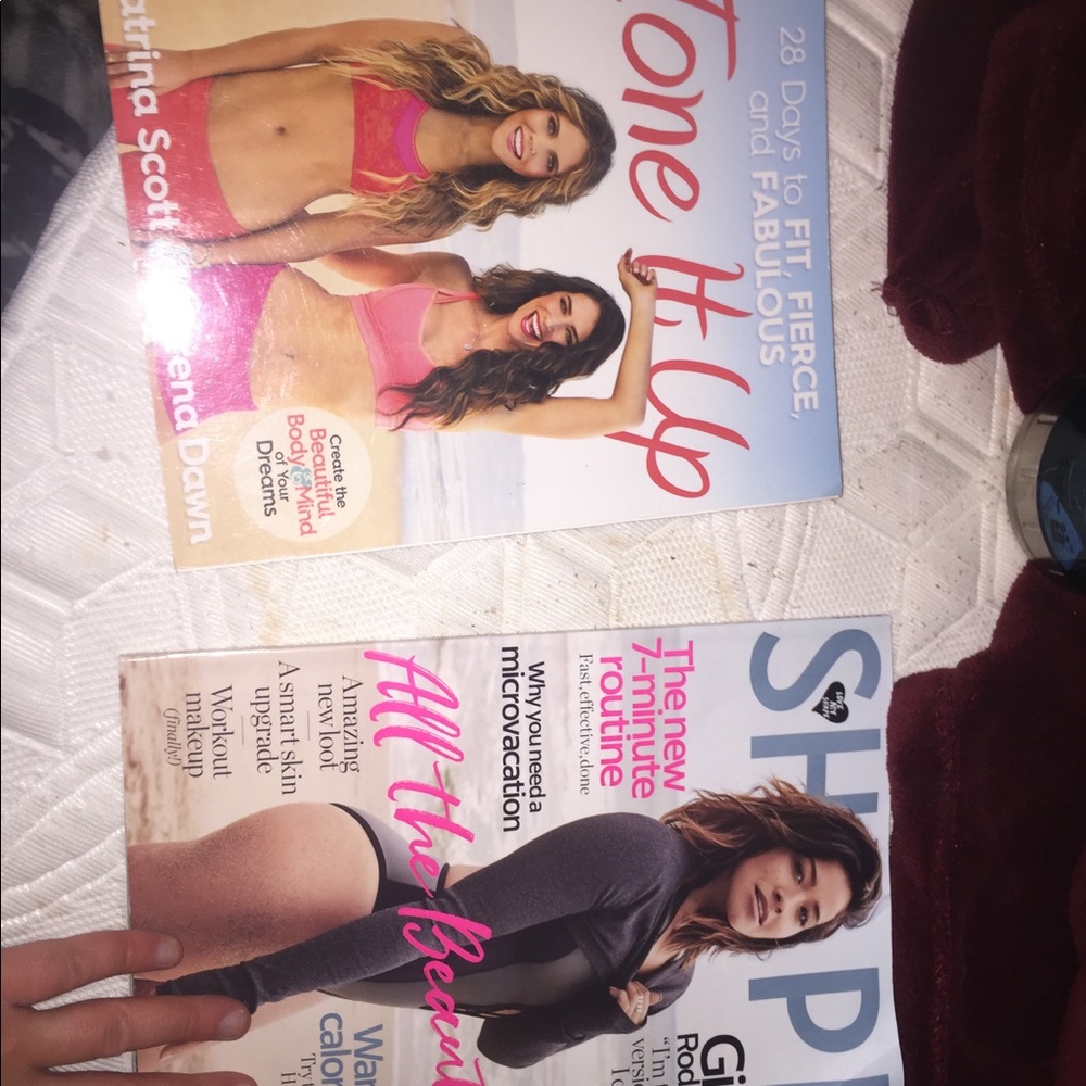Tone it up girls book and shape magazine